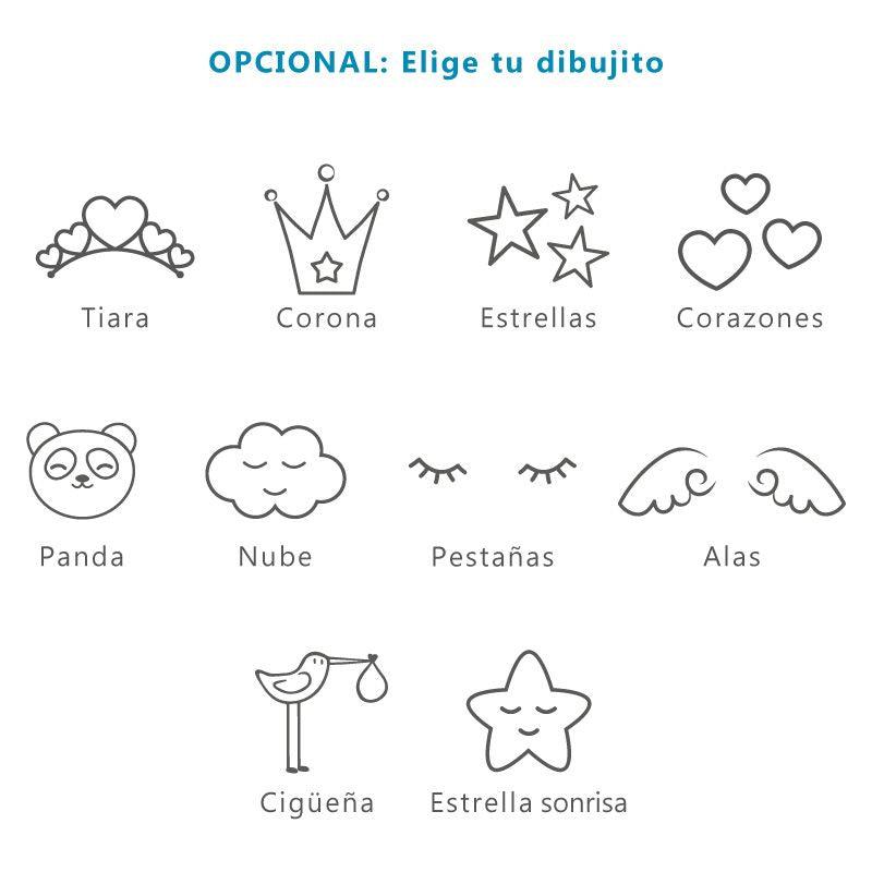 Neceser Bebe Personalizado Gofre Menta Mi PIpo - Nanetes #